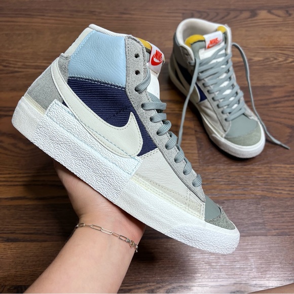 Nike 2023 Blazer Mid '77 Pro Club 'Remastered - Mica Green Navy' size 8